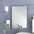Gatco 1291 Modern Decor Wall Hook. Coat Hat Towel Robe Hook. For Entryway, Living, Kitchen, Bedroom, Bathroom. 2-hook. Chrome on Premium Brass....