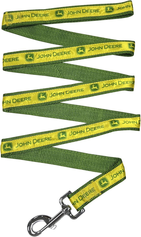John Deere Pet Leash. Licensed Dog Leash, Large Leash for Dogs & Cats. A Shiny & Colorful Dog & Cat Leash Licensed by John Deere for All The Farme...