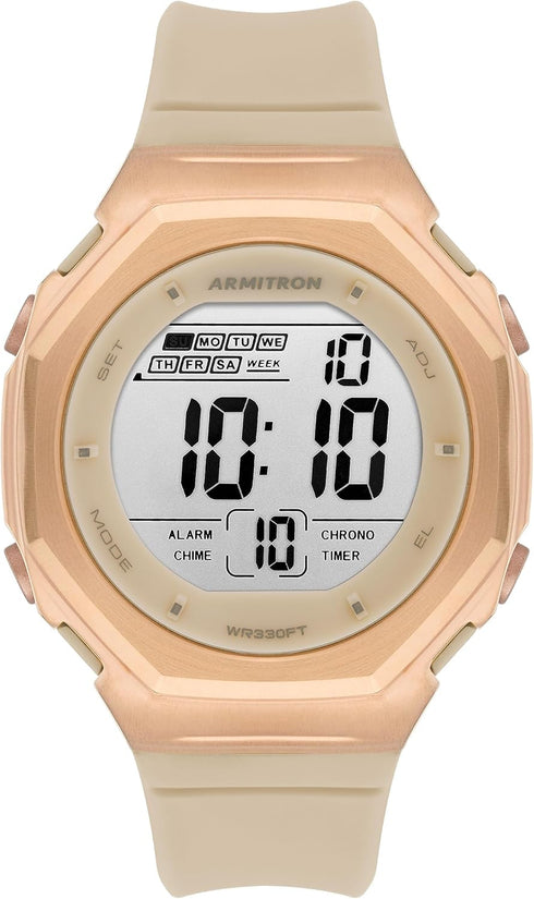 Armitron Unisex Digital Chronograph Resin Strap Watch, 40/8500...