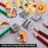 10 Pcs Pencil Sharpener, Handheld Metal Pencil Sharpener with Double Holes, Mini Kids Pencil Sharpening, Sharpen Pencils for Adults and Kids Schoo...