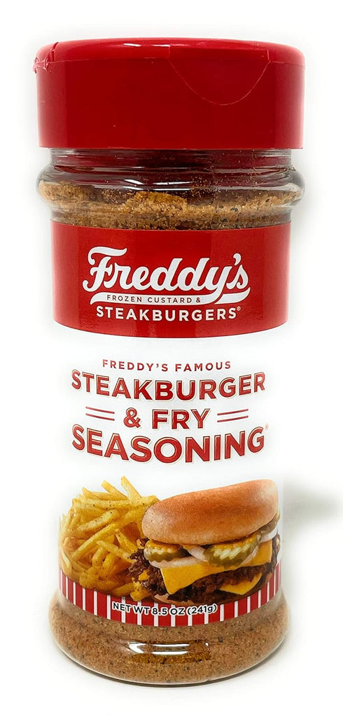 Freddy’s Frozen Custard & Steakburgers | Freddy's Famous Steakburger & Fry Seasoning | 8.5 Oz/ 2.41 g...