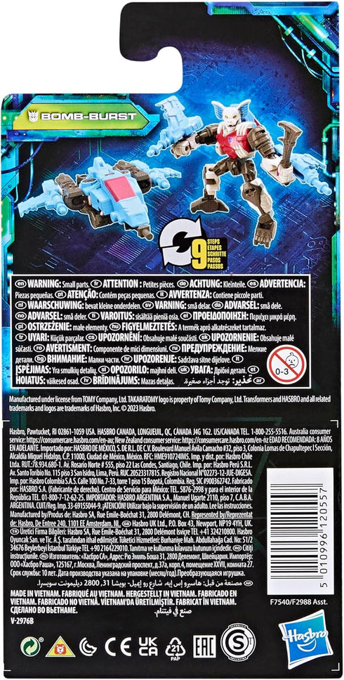 Transformers Toys Legacy Evolution Core Bomb-Burst Toy, 3.5-inch, Action Figure for Boys and Girls Ages 8 and Up...