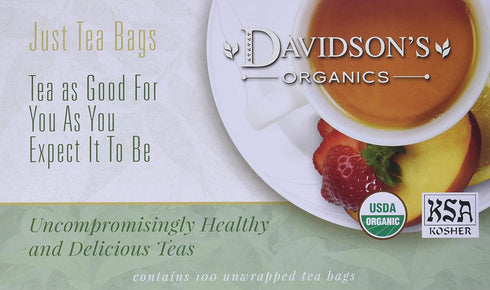 Davidson's Organics, Mulling Spice, 100-count Unwrapped Tea Bags...