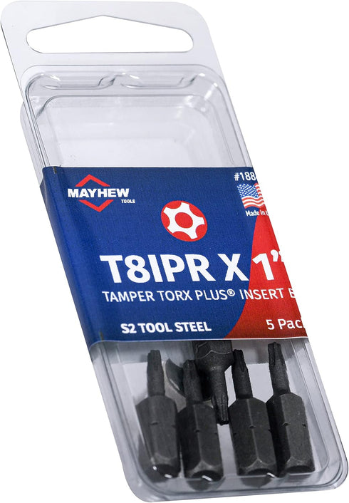 Mayhew Tools 19460-4 Metric Hex Power Bit, 3mm x 2", 4-Pack...