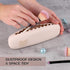 2 Pcs Travel Makeup Brush Holder, Silicone Makeup Brush Holder Travel Cosmetic Bag Soft Portable Cosmetic Face Brushes Holder Makeup Brush Bag Tra...