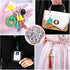 Audab 50 Sets Keychain Rings for Crafts, Assembled Key Chains Hardware for Key Chains, Crafts and Lanyards...