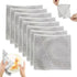 Double Layer Multifunctional Non-Scratch Wire Dishcloth, Steel Wire Dish Towel, Multipurpose Wire Dishwashing Rags for Wet and Dry, Scrubs & Clean...