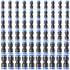 TAILONZ PNEUMATIC 60 pcs Straight Push Connectors Plastic Quick Release Connectors Air Line Fittings for 1/8 5/32 1/4 5/16 3/8 1/2Tube (2 Way)...