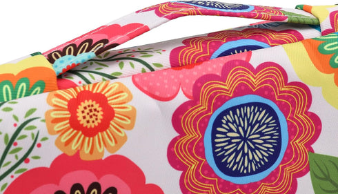 360° Protective Laptop Sleeve Case Bag Cover with Handle For iPad 12.9 inch,MacBook Pro Air 13" and 12.5 inch-13.3 inch Laptop (Flowers)...