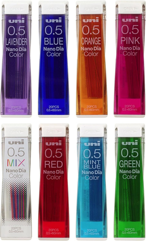 uni Color Mechanical Pencil 0.5mm Lead, Nanodia, Lavender, 0.5mm Lead...