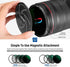 NEEWER 52mm Magnetic Aluminum Lens Cap with 52mm Thread, Compatible with K&F Compatible with Kase NEEWER 52mm Magnetic Lens Filters and 52mm Camer...