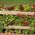 Rusty Birds Decoration, Metal Birds Statues, Lifelike Patina Metal Birds Garden Ornaments Silhouette, Garden Fence Decor Country Yard Art Gardenin...