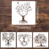 9 Pcs Tree Stencil Tree of Life Stencil for Painting Loving Heart Tree Stencils Reusable Plastic Drawing Template Stencils for Painting on Wood Wa...