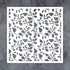 GSS Designs Flourish Leaf Stencils for Painting on Wood Canvas Paper Fabric Floor Wall and Tile - Foliage Stencils 12x12 Inches - Reusable DIY Art...