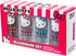 Silver Buffalo Sanrio Hello Kitty 4pc Tumbler Glass Set, 10 Ounces...