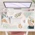 Abstract Boho Large Mouse Pad, Waterproof Green pink Desk Mat, Double Sided Computer Gaming Mouse Pad, XXL Full Desk Mousepad Non Slip Writing Pad...