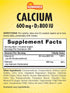 Sundance Calcium with Vitamin D3 | 600mg | 200 Caplets | Vegetarian, Non-GMO, and Gluten Free Supplement...