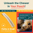 Split Elk Antler for Small Dogs- Grade A Long Lasting Chew for Aggressive Chewers - Elk Antlers Dog Antler Chews - Real, Organic Treats & Toys - N...
