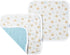 Copper Pearl Baby Security Blanket Set of 2 - Portable Size for Self-Soothing On-The-Go, Ideal Baby Blankets for Boys and Girls, Ultra-Soft, and G...