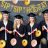 Gold Glitter Sip Sip Hooray Banner Engagement Party Banner Bachelorette Party Banner for Sip Sip Hooray Party Decorations Stock The Bar Party Deco...