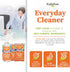 Everyday Cleaner - All Purpose Natural Cleaner Spray, Household Cleaning Supplies - 16oz Empty Spray Bottle, 2 Refills (3 oz each)...