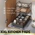 3 Pcs XXL Dish Drying Mats,Absorbent Microfiber Drainer Mat,Large Size Kitchen Counter Pads for Coffee,Rack,Under Sink,Draining Racks,Countertops,...
