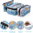 MRSP 3 sets makeup bag+Double Sided Cosmetic Mirror travel small cosmetic case portable with multifunctional waterproof Organizer bag for women St...