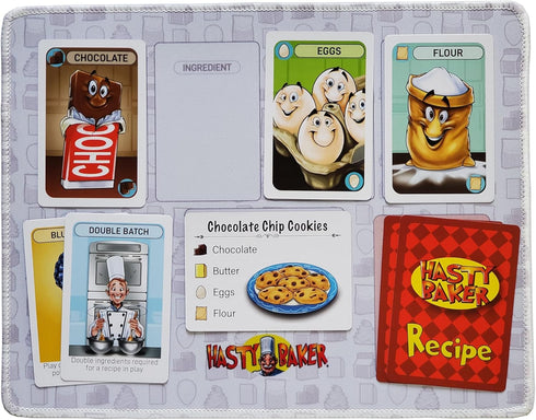 Hasty Baker Premium Playmat for The Family Card Game, 2-6 Players...