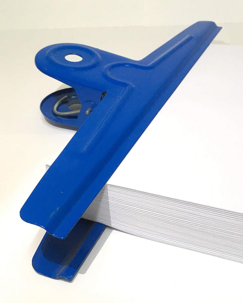 1 Foot Long Heavy Duty Metal Giant Jumbo Paper Clamp Binder Clip for Drawing Board, Artists, Teachers, Home, Office Supplies, 12 inch/30 cm (1 Pac...