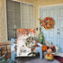 Fall Cat Garden Flags 12x18 Inch Double Sided, Hello Fall Cat Maple Small Yard Flags Seasonal Decorations for Outdoor...