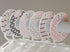 C97 Baby Closety Dividers Girl Pink Nursery Clothes Hanger Size Dividers Organizer Elephant Gray Set of 6...