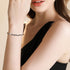 Richapex Diamond Tennis Bracelet for Women, Eternity Bracelet Blue Cubic Zirconia, Gold Plated...