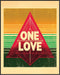 Posterizer 1 pcs-One Love Poster ,Jamaican Bob Marley Poster-Musical Art Collection-Motivational & Inspirational Art-Decor for Home & Office- unfr...