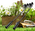 Weed Puller Tool, Garden Tool Set Garden Weeding Tools Artifact Uprooting, Hand Weed Hound Weed Puller for Dandelion, Standup Weed Root Pulling To...