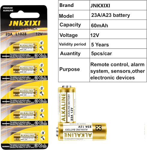 30 PACK 23A A23 LR23A A23S MN21/23 L1028F Alkaline Battery 12 Volt Battery(30pcs)...