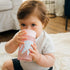 Dr. Brown's Milestones™ Cheers360™ Training Sippy Cup for Babies & Toddlers - Pink Animals - 10oz - 9m+...