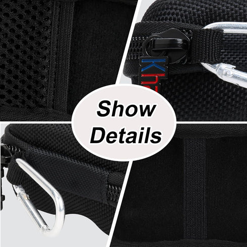 khanka Hard Travel Case Replacement with Anker 621 Nano Power Bank,5,000mAh Portable Charger,Case Only (Black)......