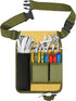 Tool Belt Garden Tool Pouch - Unisex Utility Adjustable Waist Belt Apron for Gardening/Carpenter/Plumbing/Florists/Woodwork, with 4 Pockets for Va...
