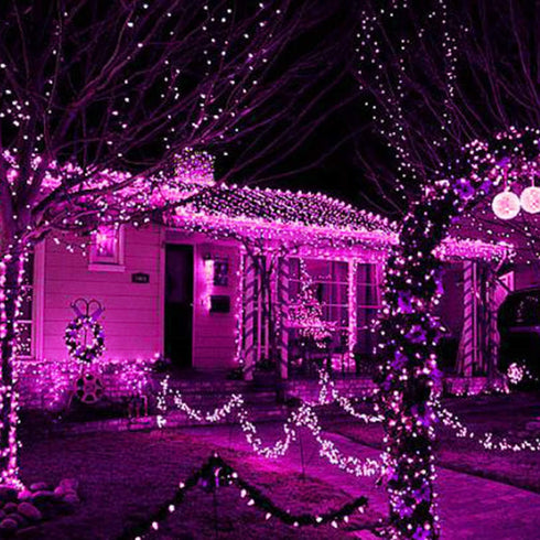 2 Pack 100 LED Solar Powered String Lights, Outdoor Waterproof Copper Wire 8 Modes Fairy Lights for Valentines Day Decor, Garden, Patio, Bedroom, ...