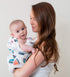 lulujo Baby 100% Cotton Muslin Swaddle Blanket, 47 x 47-Inches, Sailboat...
