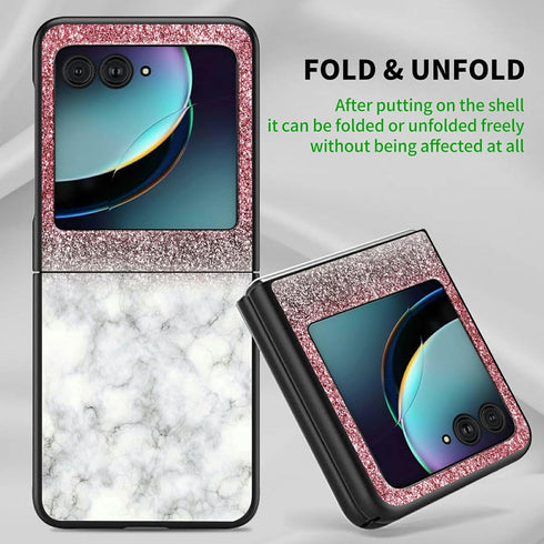 for Moto Razr Plus 2023 Case for Motorola Razr Plus Case Slim Lightweight Hard PC Shook Proof Protective Phone Case for Motorola Razr Plus 2023 Re...