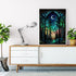 bleihum Starry Night Diamond Painting Kits- Tree Diamond Art for Adults,Gem Painting Crafts for Adults Home Wall Decor,DIY 5D Gem Art Moon Perfect...