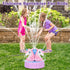 Sprinkler for Kids Outdoor Water Toys: Backyard Spinning Unicorn Toddler Sprinkler Toy - Summer Outside Toys Attaches to Garden Hose Splashing Fun...