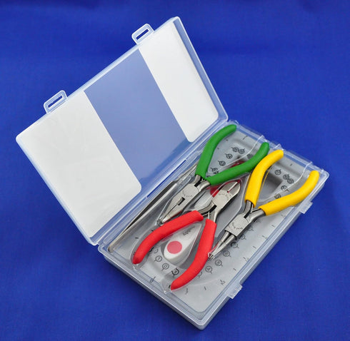 Bead Buddy Beader’s Mini Travel Kit-Bead Storage Case-5 Essential Beading Tools-Create Beading Projects Anywhere-Compact and Easy to Carry...