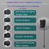 ACK-E6 AC Power Adapter LP-E6/LPE6N/LPE6NH Dummy Battery Kit for Canon EOS R, R5, R6, R7, 5D Mark III IV, 6D, 7D, R6 5D 6D 7D Mark II, 90D 80D 70D...