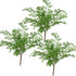 18" Artificial Soft Plastic Fern - Package of 3 (Maidenhair)...