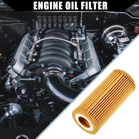 No.06L115562 Engine Oil Filter for Volkswagen Golf 2015 / Inner Transmission Oil Filter/Durable / 1 Set Yellow...
