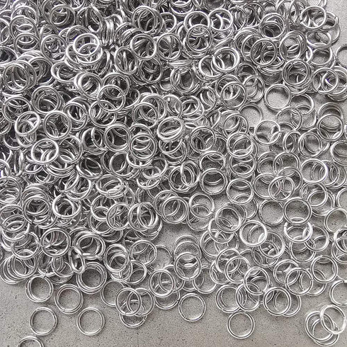 1000 pcs Stainless Steel Split Rings Jump Rings Connector Rings for Jewelry Making Necklaces Bracelet Earrings Keychain DIY Craft (12603-6mm)...