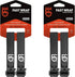 GEAR AID ¾” Fast Wrap Keeps Gear Organized and Secure with Adjustable, Cinch-and-Stick Straps with D-Ring, 18” Length, Pair, 2 Pack...