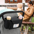 Accmor Universal Stroller Organizer with Insulated Cup Holder and Shoulder Strap, Stroller Caddy Bag Stroller Cup Holder Attachment for Uppababy, ...